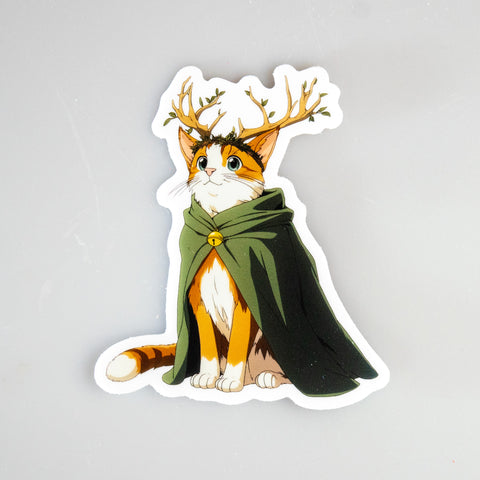 Druid Cat Sticker