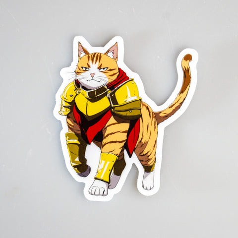 Paladin Cat Sticker