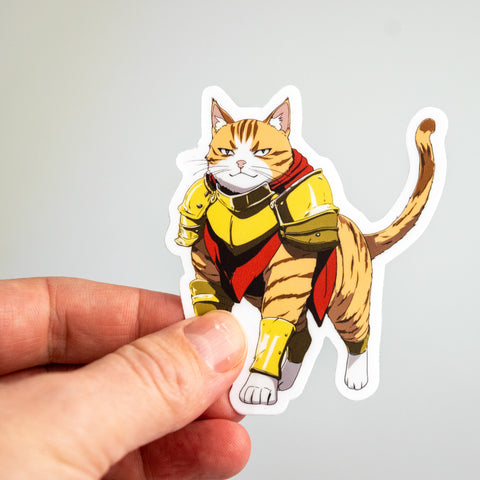 Paladin Cat Sticker