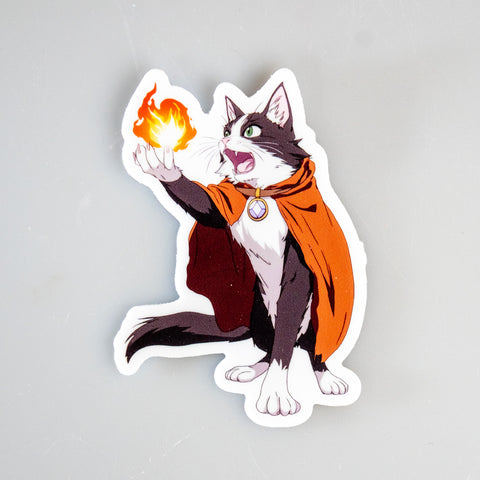 Sorcerer Cat Sticker