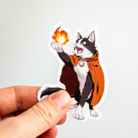 Sorcerer Cat Sticker