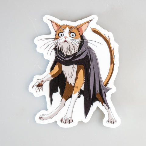 Warlock Cat Sticker