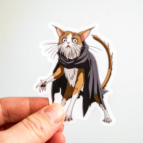 Warlock Cat Sticker