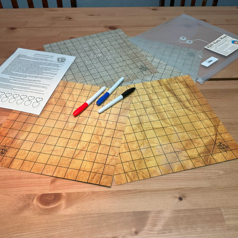 Set of 4 (12"x12") RPG Battle Map Kit