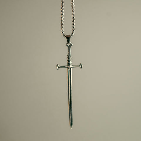 Andúril Sword Cross Necklace