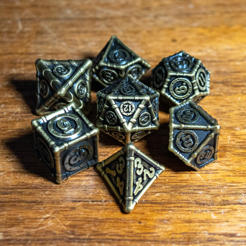 Brassworks Dice Set