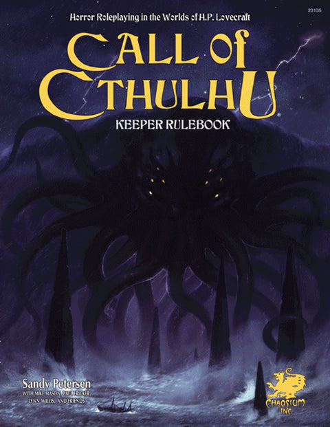 Call of Cthulhu Keeper Rulebook - Hardcover - 7th Edition