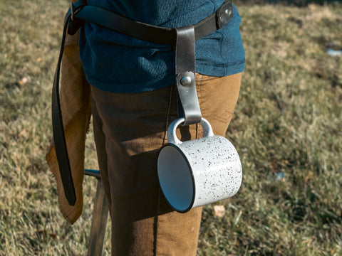 Leather Mug Holder