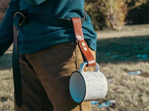 Leather Mug Holder