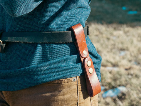 Leather Mug Holder