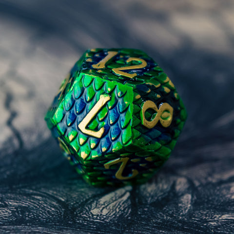 Dragonscale Metal Dice