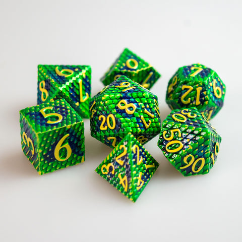 Dragonscale Metal Dice