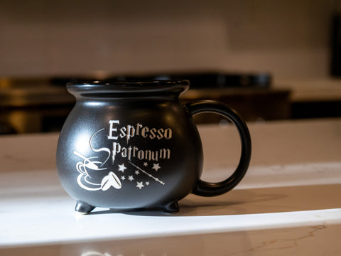 Espresso Patronum Cauldron Mug