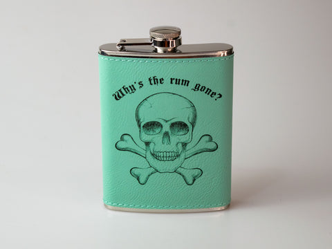 Why's the Rum Gone? Flask