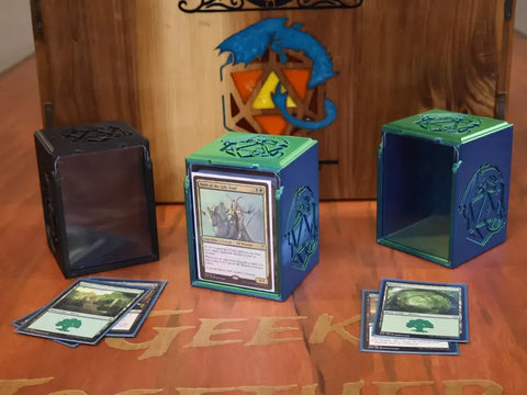 Custom 3D Printed MTG Commander Deck Box