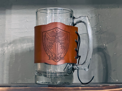 Paladin Leather-Wrapped Mug