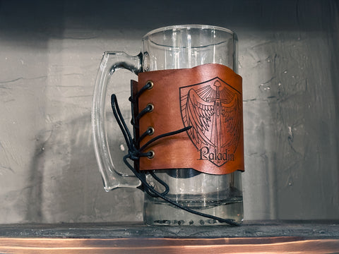 Paladin Leather-Wrapped Mug