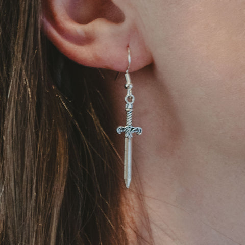 Ritual Dagger Earrings