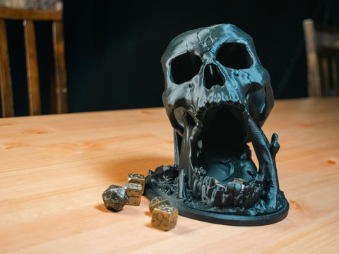 Screaming Skull Dice Tower