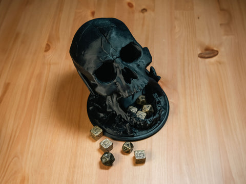 Screaming Skull Dice Tower