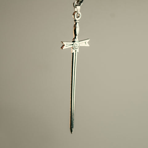 Templar Sword Cross Necklace