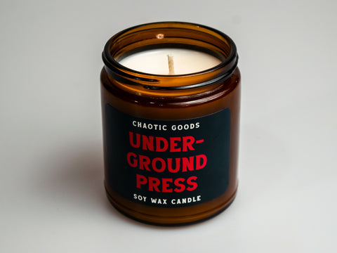 Underground Press Candle