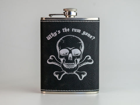 Why's the Rum Gone? Flask