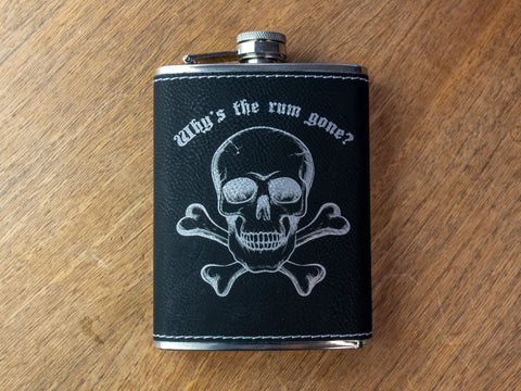 Why's the Rum Gone? Flask